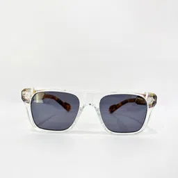 ZAADRAN Unisex Round Sunglasses with Polarised and UV Protected Lens-49