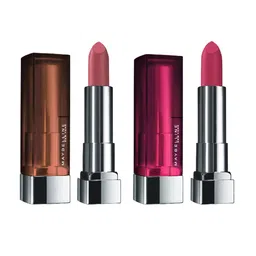 Maybelline New York Set of 2 Color Sensational Creamy Matte Lipstick-37