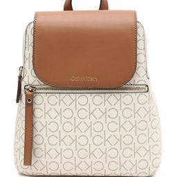 Calvin Klein Women Typography Printed Backpack-image-45