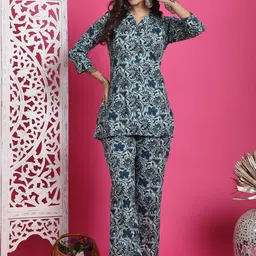 Roly Poly Printed Pure Cotton Shirt With Trousers Co-Ords-image-33