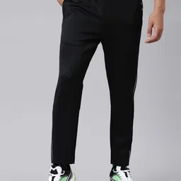 Xtep Men Solid Mid Rise Regular Fit Sports Joggers-image-32