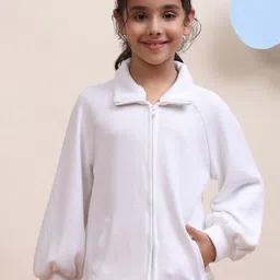 SPUNKIES Unisex Kids Solid Lightweight Cotton Bomber Jacket-25