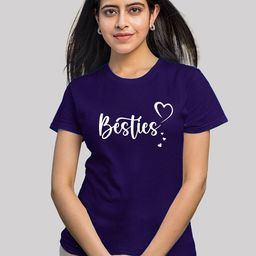 Moda Rapido Women Typography Printed Round Neck Cotton T-shirt-picture-49