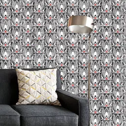 ArtzFolio Printed UV-Resistant Anti-Bacterial Vintage Retro Colors Peel & Stick Wallpaper-picture-18