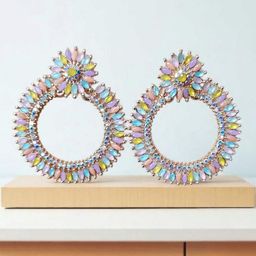 PUCHKOO Silver-Plated Metal Earrings-image-91