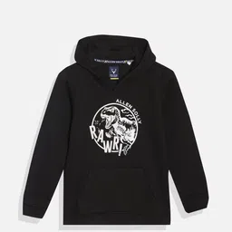 Allen Solly Junior Boys Printed Hooded Sweatshirt-image-31