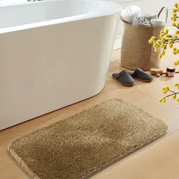 OBSESSIONS Beige 2400 GSM Bath Rugs-image-19