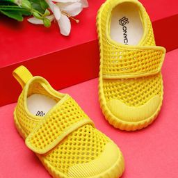 ONYC Unisex Kids Woven Design Slip-On Sneakers-36