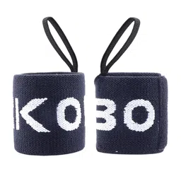 KOBO Set Of 2 Weightlifting Wrist Support Straps-picture-40