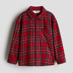 H&M Boys Pure Cotton Flannel Shirt-picture-44