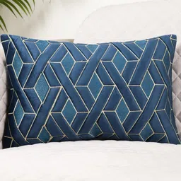 Rectangle Velvet Cushion Cover, Set of 1 Piece-image-30