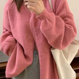 StyleCast Women V-Neck Longline Cardigan-image-110