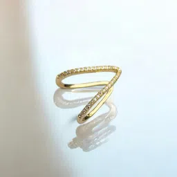 Jewels Galaxy Gold Plated Artificial Stones Studded Finger Ring-image-86