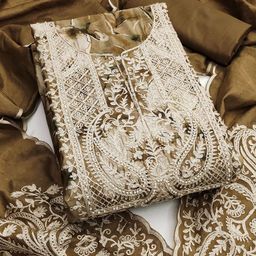 Maroosh Floral Embroidered Pure Modal Cotton Unstitched Dress Material-image-78