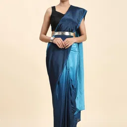 Suha Ombre Satin Saree With Unstitched Blouse-picture-27