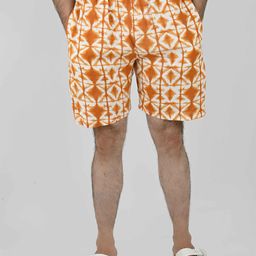 Blissence Men Printed Cotton Lounge Shorts-image-125
