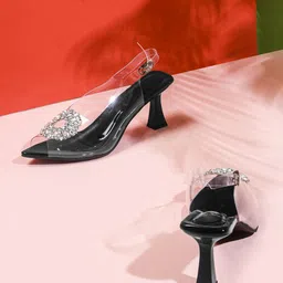TRYME Party Stiletto Sandals-image-92