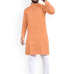 CHARLOTTE GRACIOUS Men Embroidered Mirror Work Grandeur & Majestic Artwork Kurta-image-90