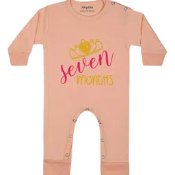 Arvesa Infants Printed Round Neck Bodysuits-image-52
