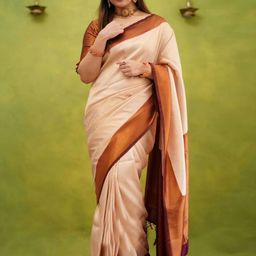 KALINI Woven Design Zari Pure Silk Kanjeevaram Saree-image-74