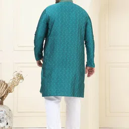 SOJANYA PLUS Men Regular Kurta with Pyjamas image 5