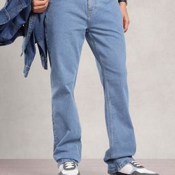 Nautica Men Relaxed Fit Light Fade Stretchable Jeans-picture-33
