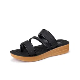 BERSACHE Set Of 2 Ultra Soft Technology Open Toe Flats image 5