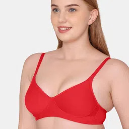 KOMLI Full Coverage Lightly Padded Cotton T-shirt Bra With All Day Comfort image 4
