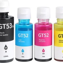 HV Cartridges GT53XL GT52 Compatible Refill Ink for 310,315,319,410,419,5810,5820,5821 Printer Black + Tri Color Combo Pack Ink Bottle-image-81