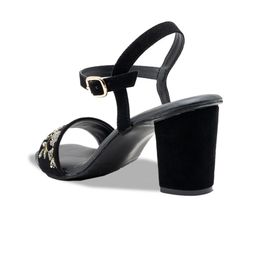SHRIVAS BY ARCHITA MEHTA Ethnic Embellished Block Heels With Buckles image 4