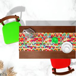 ArtzFolio Abstract Printed Table Runner image 1