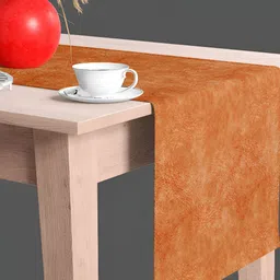 ArtzFolio Rust Colored Digital Printed Table Runner image 2