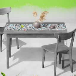 ArtzFolio Printed Rectangular Velvet Table Runner image 4