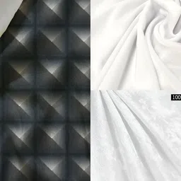 ArtzFolio Black & Grey Digital Printed Table Runner image 5