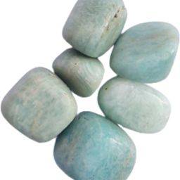 me-Amazonite-3 Tumble Polished Asymmetrical Crystal Stone-image-1