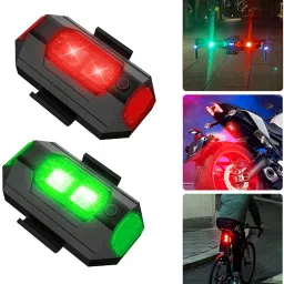 Shower LED Light, Aircraft Light for Bikes Helmets Drones and Cars Shower Laser Light-36