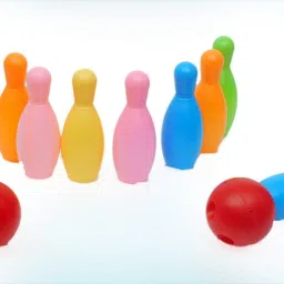 Bowling Set with 5 Pins & 2 Ball Bowling Board Game Bowling-13