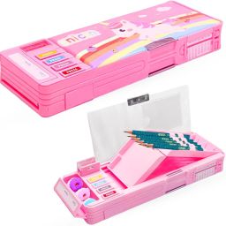 Pencil Box Girls And Boys Nature Art Plastic Pencil Box-image-36