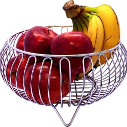 Stainless Steel Multipurpose Fruit and Vegetable Basket Bowl Stand Dinning Table Basket Kitchen Accessories (Diameter - 9 Inch, Matka Round Stand) Stainless Steel Fruit & Vegetable Basket-2