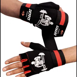 jai shri Best Wrist Support Gym Sports Gloves_ Gym & Fitness Gloves-picture-24