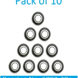 Pack of 10 Ball Bearing 6002 2RS with 15mm inner and 32mm outer (BER62.3) Wheel Bearing-5