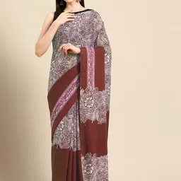 BUTA BUTI Floral Pure Cotton Saree-picture-20