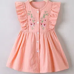 Tofa Fashions Flutter Sleeve Fit & Flare Dress-image-41