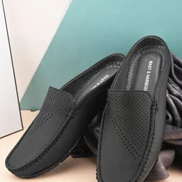 Mast & Harbour Men PU Mules-15