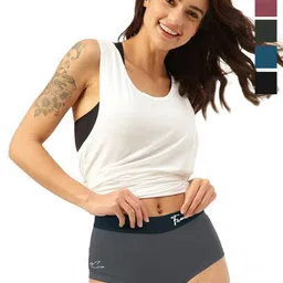 FREECULTR Pack Of 5 Mid-Rise Antibacterial Airsoft Hipster Briefs-image-43