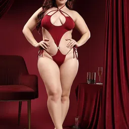 BRACHY Net Halter Neck Baby Doll-picture-54