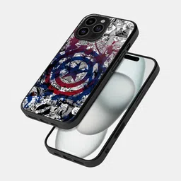 macmerise Geometric Printed iPhone 16 Pro Max Bumper Case Mobile Accessories-45