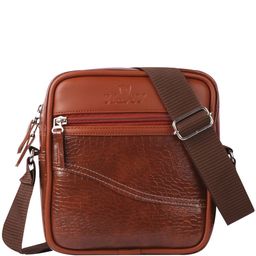 Keviv Men Textured Messenger Bag-image-109