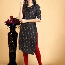 7Threads Women Pack Of 6 Ethnic Motifs Printed Daily Straight Kurta-image-51