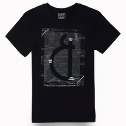 Gini and Jony Boys Graphic Printed Round Neck Cotton T-shirt-image-99